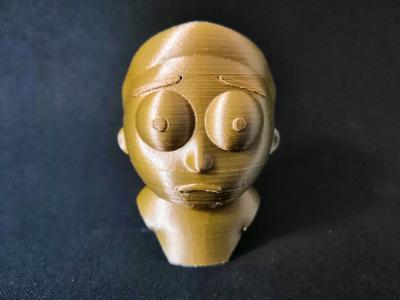 Morty bust from Rick and Morty
