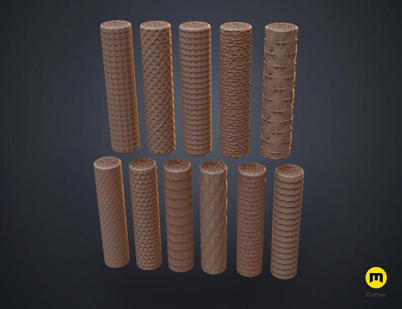 DnD terrain rollers Roofs and Coverings