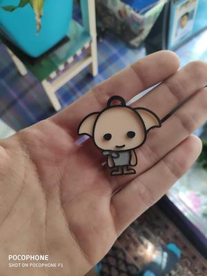 Dobby keychain. Multiple colors with one extruder