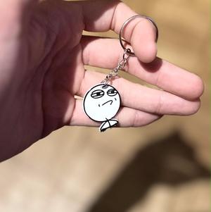 Very suspicious brother Keychain