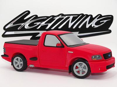 Ford F-150 SVT LIGHTNING w/ Steering Scale 1:19