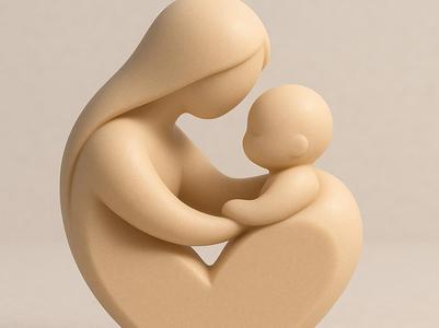 Minimalist Sculpture for Mother’s Day