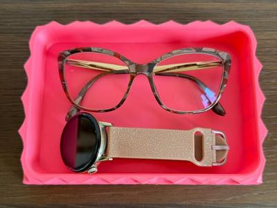 slate style pocket emptier, jewelry holder