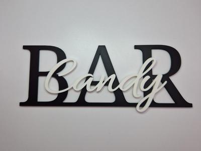 Candy-Bar Sign
