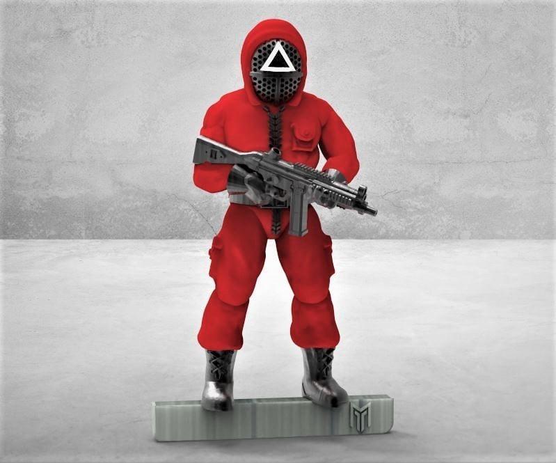Squid Game Guard - 28mm Miniature Wargames Miniature