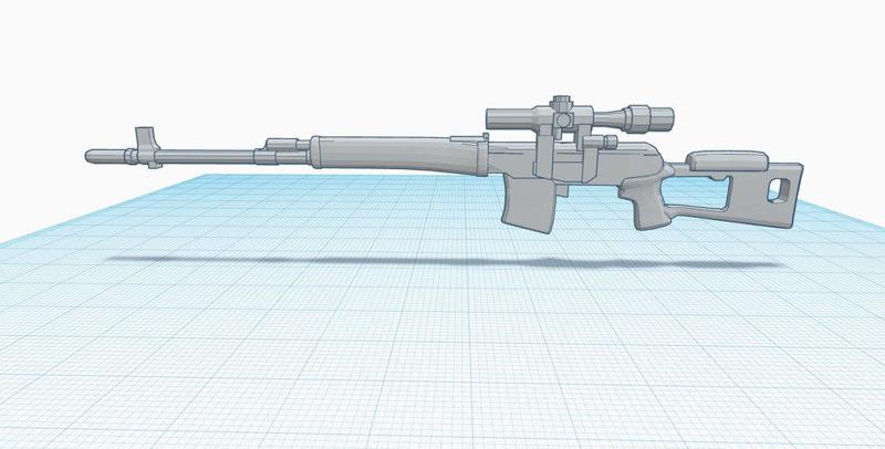 Dragunov-SVD (Low Detail)