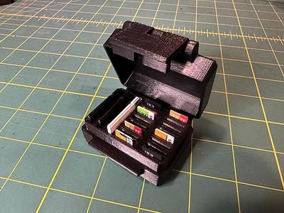 Print-In-Place SD Card Box