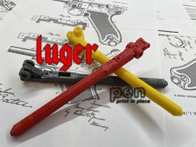 Luger pen (print in place)