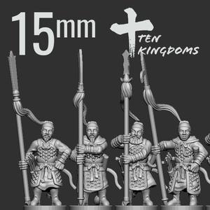 15mm Song Dynasty Spear Armoured Foot
