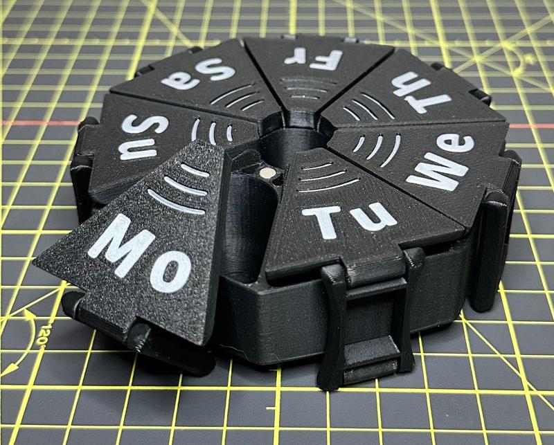 Pill Organizer (Print in Place)