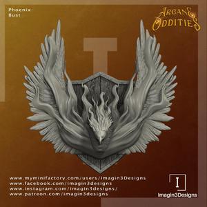Pre-supported Phoenix Bust