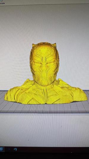 Bust black panther   