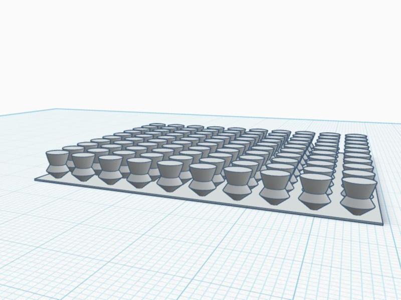 4.5 mm 3D Printed Airgun Ammo – Diabolo Shape