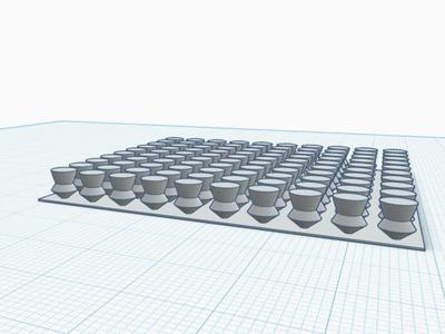 4.5 mm 3D Printed Airgun Ammo – Diabolo Shape