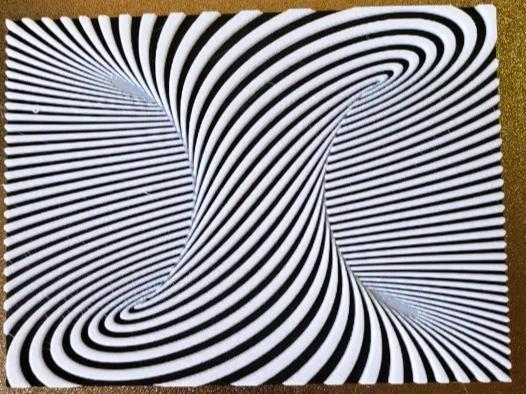 "Inside the doughnut" optical illusion (no ams!) 