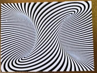 "Inside the doughnut" optical illusion (no ams!) 