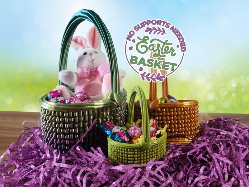 No supports Easter Basket