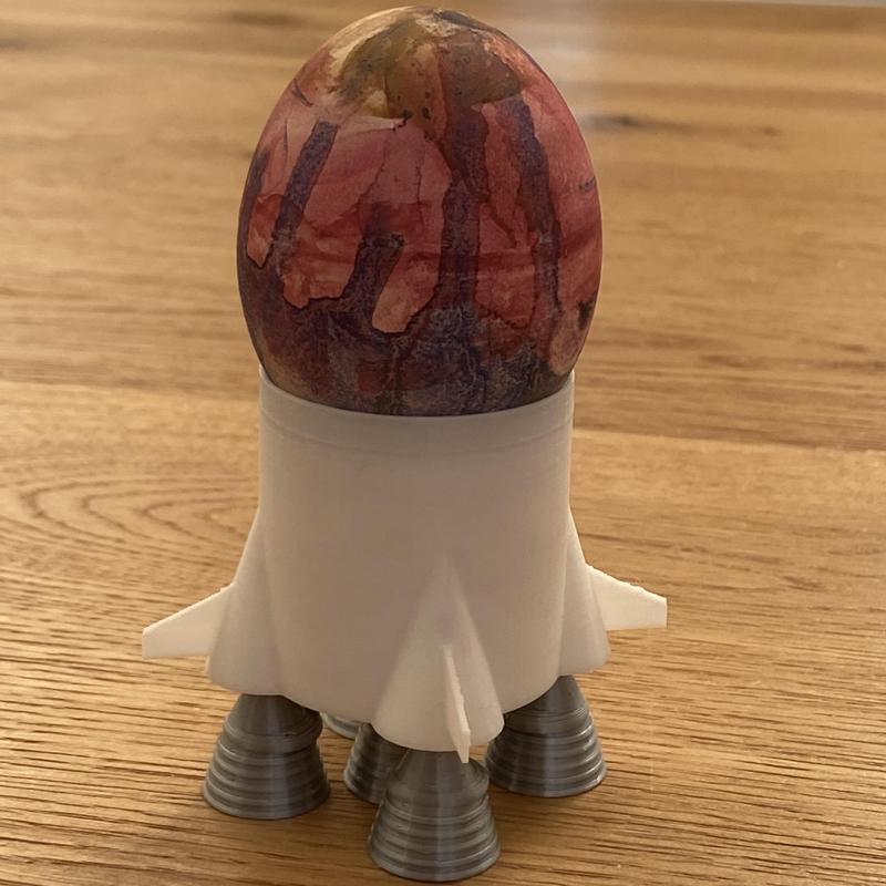 Saturn V Egg Cup