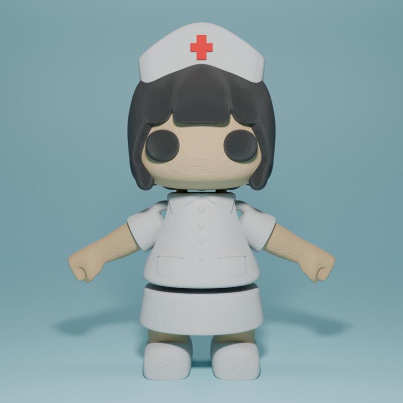 3D Printable Flexi Nurse