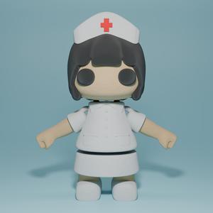 3D Printable Flexi Nurse