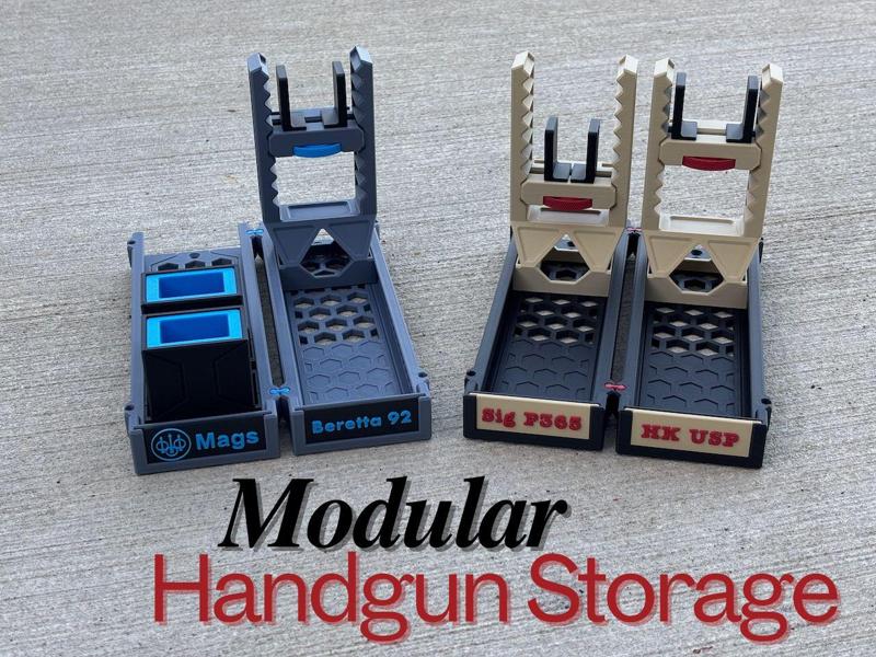 Modular Pistol Rack aka "Mod Rack 2.0"