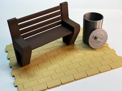 Introducing: The Urban MiniBench - Diorama