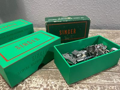 Singer Sewing Machine Attachment Box