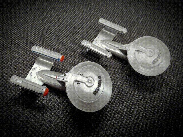 Tiny USS Enterprise (NCC-1701-D) Galaxy-class starship 