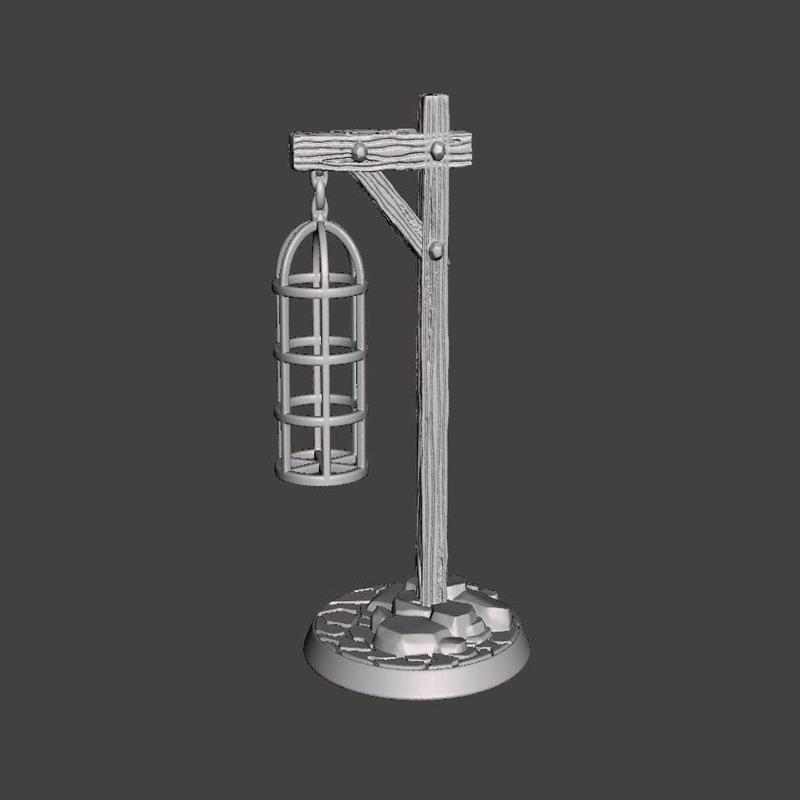 28mm -  Sheffield Gibbet - Medieval England