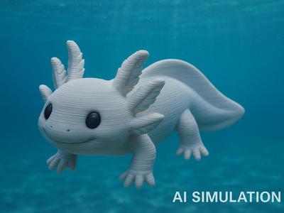 Axolot Cute Version - AMS + NO AMS