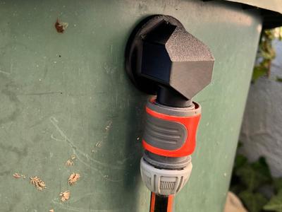 D30 Water barrel connection angle adapter Gardena