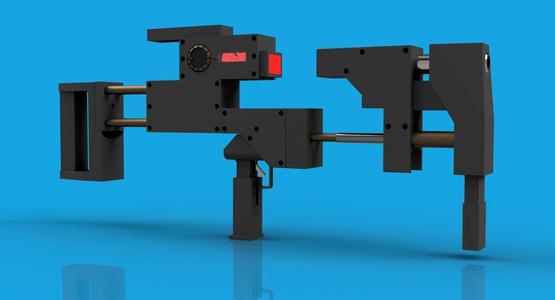 The Dark Knight Sticky Bomb Gun 1:1