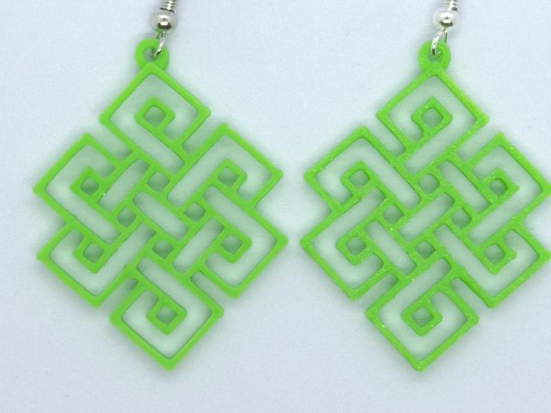 Celtic style earrings