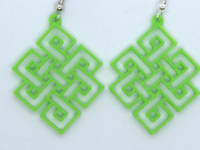 Celtic style earrings