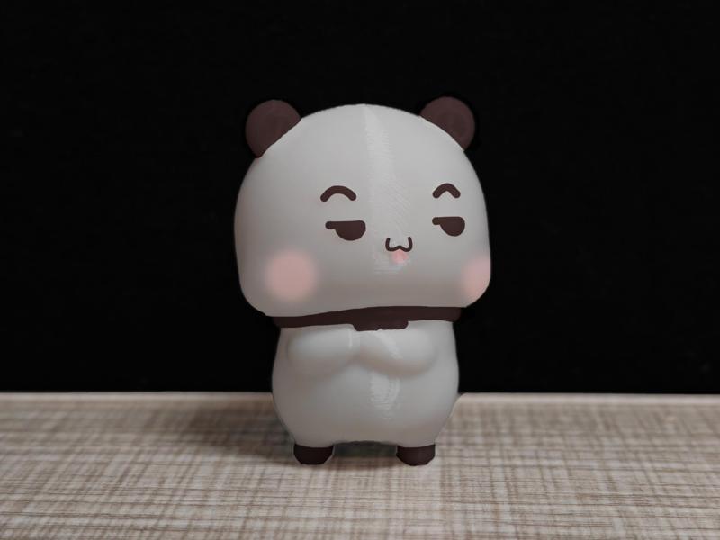 Couple Bear Mischievous Grinning Series