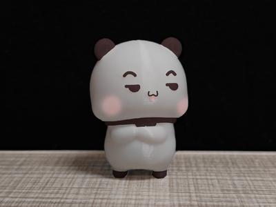 Couple Bear Mischievous Grinning Series
