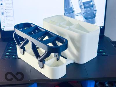 Side Boom Desk Organiser