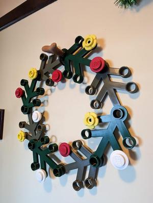 Giant Lego Wreath Accesories
