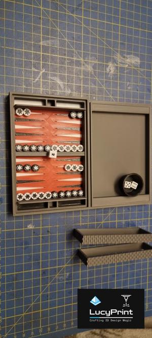 Travel game / Reisespiel -> Backgammon