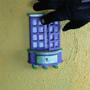 WINDOW-SHAPED BOX, DRAWER AND KEY HOLDER