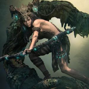 Meabh The Wild Ranger [presupported]