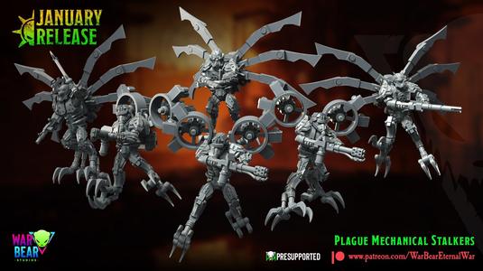 Plague mechanical stalkers