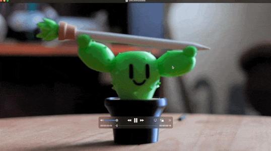 Cartoon Cacti Apple Pencil Holder with Magnetic Hats!