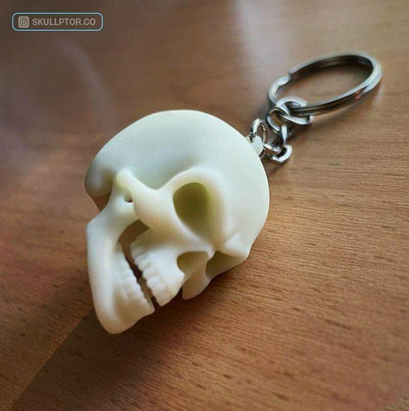 Skull Keychain