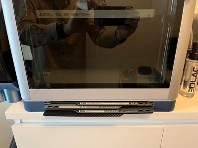 Build Plate Rack storage under X1/P1 printer