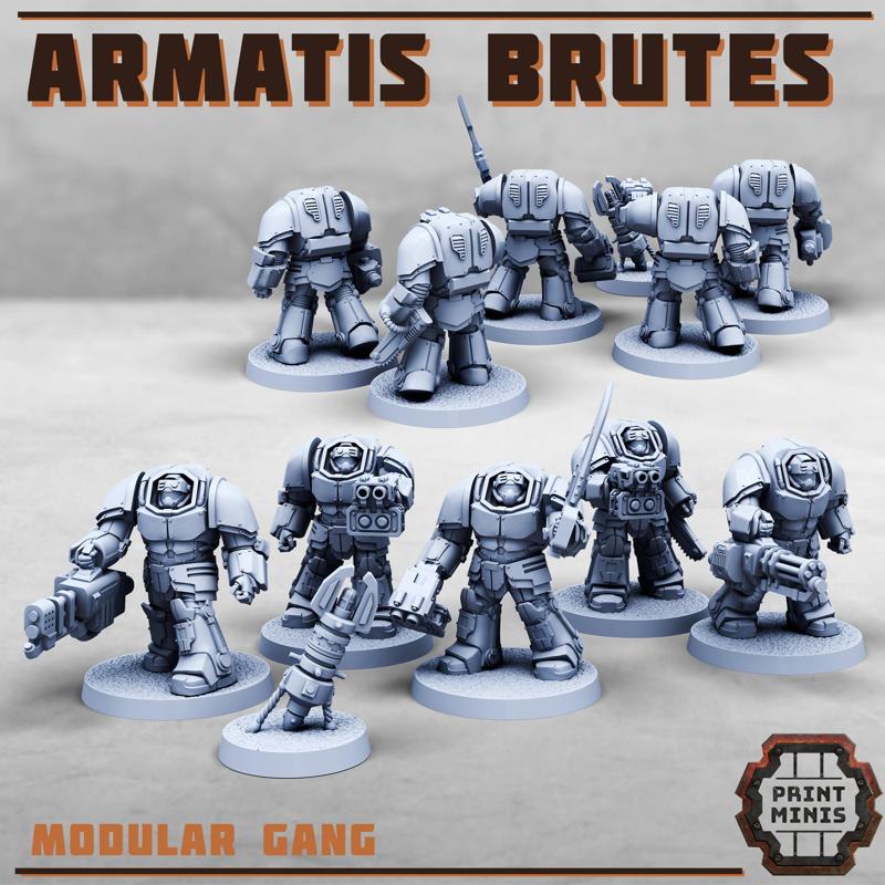 Armatis Mors Warriors - Brutes x5