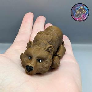 Baby Flexi Bear Keychain