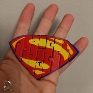 Articulated Superman Man of Steel Logo
