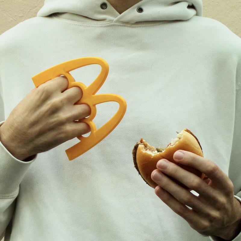 McKnuckle Duster McDonald's Brass Knuckle