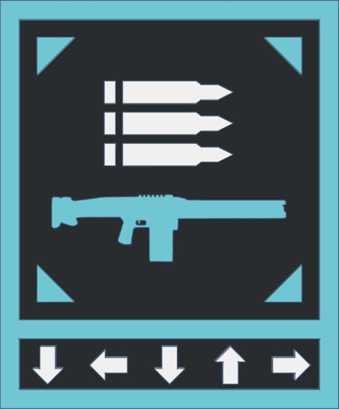 Helldivers 2 Stratagem Plaque (Machine Gun)